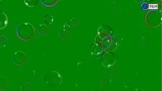 Green screen Bubbles Free download