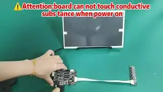 HDMI Audio LCD Controller Board With 10.1inch 1366x768 LCD Screen