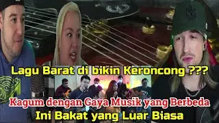 Lagu Barat di bikin Keroncong_Wow Luar Biasa_Reaktor luar sampai kagum & tak berhenti joget