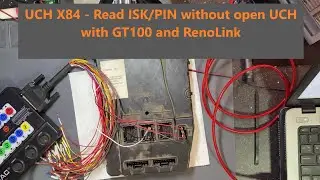 UCH X84-N2 Read on Bench mode with GT100 and Renolink