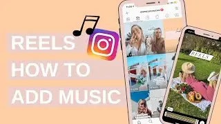 HOW TO ADD MUSIC TO YOUR REELS, even if you don't have music on Instagram!