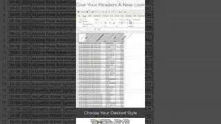 🔄 Excel Header Hack: How to Rotate Headers in a Range with Ease! 📊✨