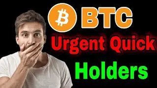 Bitcoin Urgent News Today! BTC Price Prediction