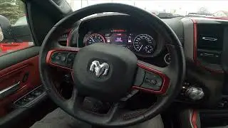 How to Enable or Disable Side Rearview Mirrors Tilt in Reverse Gear in Dodge RAM REBEL 1500 II gen?