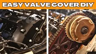 How To Replace BMW Valve Cover, Gasket, PCV, Crankcase Hose | E90 E91 E92 E93 E60 E87 Z4 | N51 N52