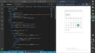 part 1: Building a Custom Date Picker Calendar with Javascript