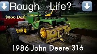 Non-Running John Deere 316 Package Deal - Was It Worth It?