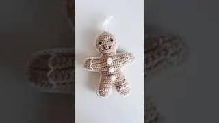 Пряничный человечек крючком. МК уже на моем канале) 