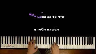 v s mobiJONY   Ты меня пленила ● караоке  PIANO KARAOKE ● ᴴᴰ  НОТЫ & MIDI