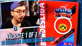 SCHON WIEDER 1of1 im PACK !! 😱🔥 10 BOXEN MATCH ATTAX BUNDESLIGA CHROME 21/22 BOX BREAK
