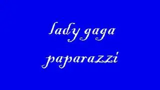 lady gaga paparazzi