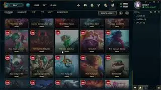 Redeeming RP And Buying Various Items In The League Of Legends Shop