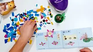 Сборка Lego Попугай 31136 Fast