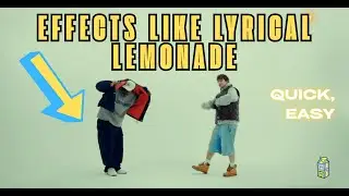 Make Vfx Like Lyrical Lemonade In ONE MINUTE [After Effects]