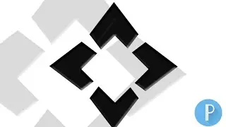 New Minimalist logo design in pixellab