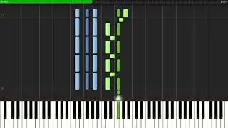 Chilean National Anthem - Himno Nacional de Chile (Piano Sheet Synthesia Band Score)