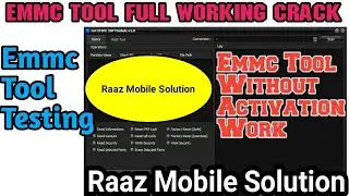 Grt Emmc Tool Testing | New Free Emmc Tool | Without Activation Emmc Tool | Free Isp Pinout