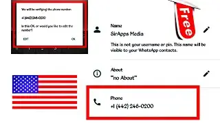 How to get US Number for WhatsApp Verification