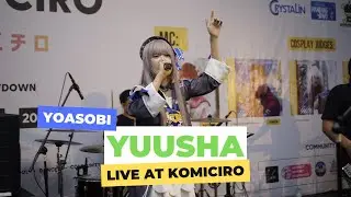 Sousou no Frieren OP - Yuusha by YOASOBI live at KOMICIRO Cover By Luna Gravity