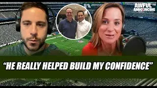 Dianna Russini describes having Adam Schefter and Adrian Wojnarowski as mentors