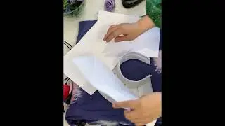 Цветочный ободок своими руками