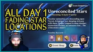 Genshin Impact Day 1 Fading Star Location | Event Breakdown