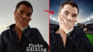#IPL #IPL2021 Stadium Photo Editing || photo editing || Stadium Photo Editing PicsArt #Picsart