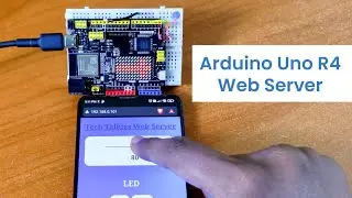 Uno R4 webserver | Detailed guide and code | Beginner friendly