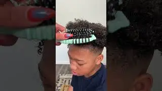 Defining Brush styling Type 4B curls/coils💕💕  