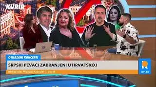 Xander: Hrvati vole srpsku muziku, zabrane tu ne mogu nista. (Redakcija - Kurir TV)
