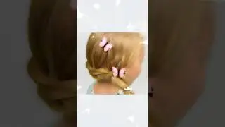 Pull through braid | Quick and easy hairstyle #hairstyle #pullthrough #hairtutorial #hairstyleshorts