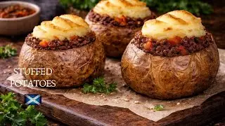 Baked Potato Cottage Pies Recipe  | Ultimate comfort food :)