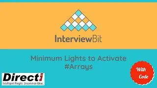 Minimum Lights to Activate | Interviewbit | Directi | Solution and explanation