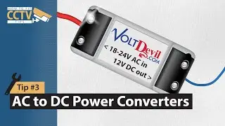 Usable AC & DC from One Power Supply Unit? Easy! | How To Fit CCTV Tips