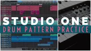Studio One - Create 5 Drum Beats (Free Practice Session File)