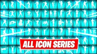100+ Icon Series Emotes in Fortnite Battle Royale