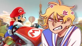 Dustin LOVES Mario Kart 8!!!