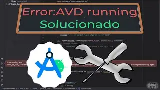 Solution (Error running app is already running) repair your emulator, complete Android Studio tut...