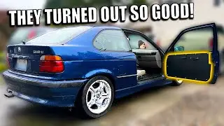 The E36 328ti Gets Door Cards! // Budget E36 Drift Build