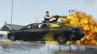 ФАН В GTA 5 #2 - АДСКАЯ МЯСОРУБКА СО СПЕЦНАЗОМ!