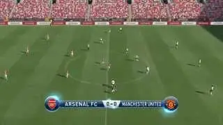 Pro Evolution Soccer 2015 ( PES 2015 ) Gameplay Match: Arsenal vs Manchester United PC Xbox PS3