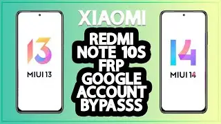 Redmi Note 10S FRP Google Account Bypass | No PC Needed | Miui 13 - Miui 14