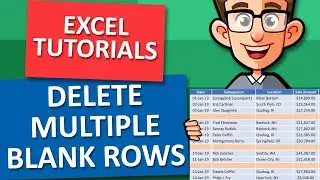 How to Delete Multiple Blank Rows In Excel