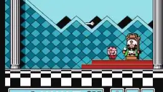 Mario 3 - Fall after airship boss
