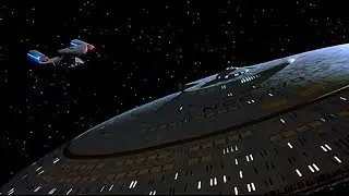 Enterprise Saucer Separation at Warp