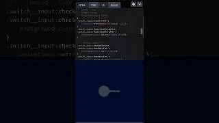 Gooey Toggle Switch | html css js | 