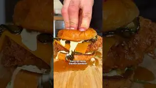 Hot Honey Chicken Sandwich Daily Practise ❤️‍🔥🐔