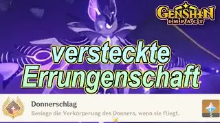 Genshin Impact - Donnerschlag, Versteckte Errungenschaft in Inazuma freischalten🔥