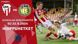 GBK - JBK su 22.9.2024 | Huippuhetket
