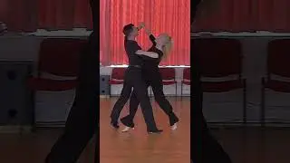 Quickstep Gold Level Choreo | Natural Pivot Turn, Natural Spin Turn, Zig Zag  #dance